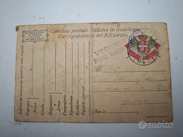 Franchigia Regio Esercito 1917 Guerra Mondiale WWI