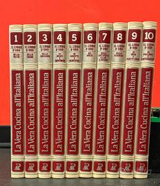 Collezione completa libri La Vera Cucina Italiana