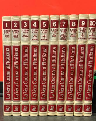 Collezione completa libri La Vera Cucina Italiana