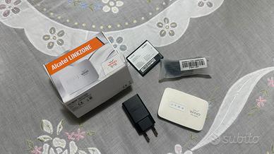 Chiavetta 4g lte  + Router saponetta wind alcatel