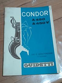 Libretto motore Guidetti Condor A450 A450V 