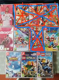 Giochi Pokémon, super Mario ,Nintendo switch 