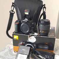 REFLEX D3500 NIKON  9.000 SCATTI + AF-P 18-55 VR