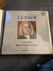 Vinile j.s.bach concerti brandeburghesi  4 5 6