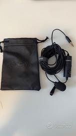 Boya by-m1 microfono lavalier 3.5mm