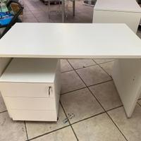 scrivania + cassettiera nuove