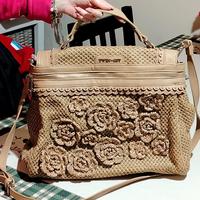 Borsetta Twin set in rafia