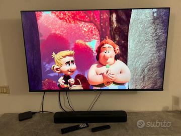 Smart Tv Hisense 50” + SoundBar JBL