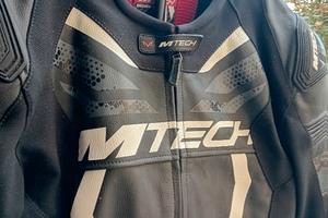 tuta pelle MTech Halo  divisibile 54 come nuova 