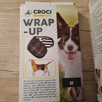 fascia per cani maschi in tessuto + assorbenti 