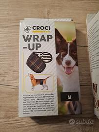 fascia per cani maschi in tessuto + assorbenti 