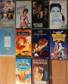 📼 Lotto 10 VHS–Mix Disney Bambini+Film per adulti