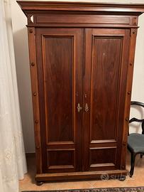 Armadio vintage del 1800 a due ante
