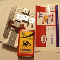 Porta Latta + Latta 500 ml olio Bardahl + Esso 