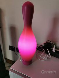 Lampada birillo fucsia
