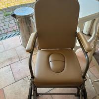 Sedia a rotelle vintage