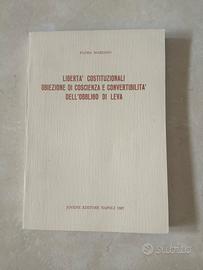 Libro Libertà Costituzionali Obiezione d Coscienza