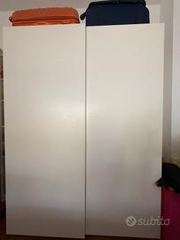 Armadio pax ikea due ante scorrevoli