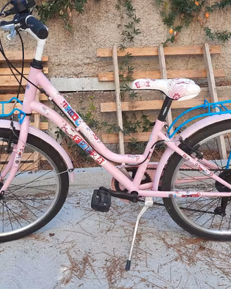 bici ragazza con ruote da 24"