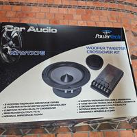 Woofer tweeter crossover kit auto