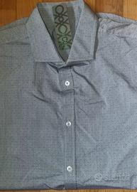 Benetton Camicia nuova misura M. Grigia punti neri