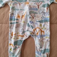 Tutina cottone John Lewis 0-3 mesi