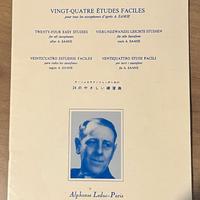 Metodo per sassofono Marcel Mule 24 studi