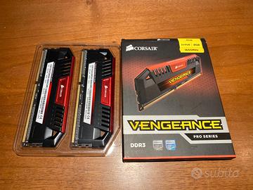RAM 2x4 GB 1600mhz DDR3 Corsair Vengeance Pro 2x4