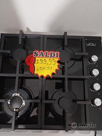 piano cottura vari modelli nuovi con 24 mesi garan