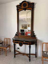 Specchiera stile Luigi Filippo del 1890