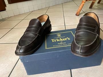 mocassino tricker's testa di moro 7,5 41 e 1/2