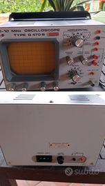 Oscilloscopio Vintage UNAOHM G 470 B (0-10 MHz) – 