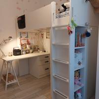 Cameretta letto soppalco ikea