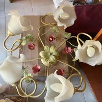 Lampadario lavorato