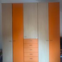 Armadio e due lettini Doimo