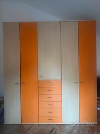 Armadio e due lettini Doimo