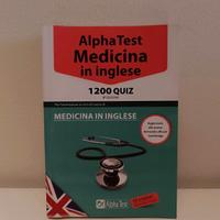 Alpha Test Medicina in inglese 1200 quiz