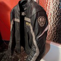 giacca sportiva  da moto di arlen ness in pelle 