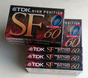 TDK SF 60 - 3 Musicassette Vintage
