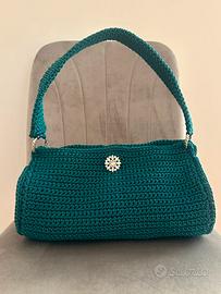 Borsa bauletto uncinetto handmade