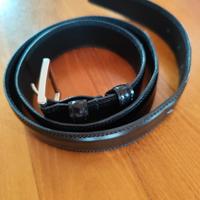 Cintura in pelle nera
