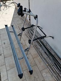 portabici doppio per auto
