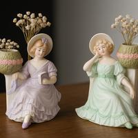 Antiche bouqueteries statuine dame anni 50