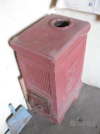 stufa antica a legna