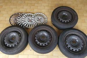 Cerchi in ferro da 15" per Fiat Grande Punto