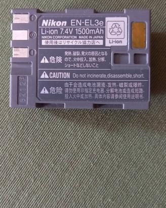 batteria originale Nikon EN-EL3e