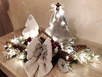 Centro tavola natalizio fai da te