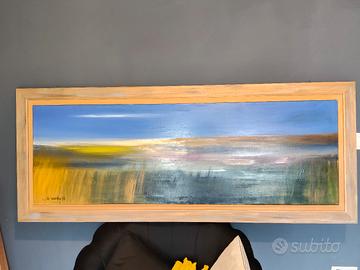 Quadro olio su tela artista Nico De Marco