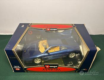 Ferrari 348 tb (1989) Bburago 1:18 - Blu Metallizz