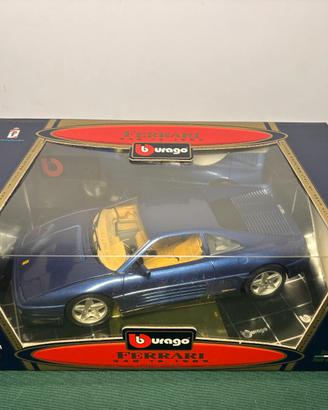 Ferrari 348 tb (1989) Bburago 1:18 - Blu Metallizz